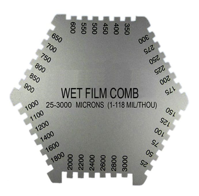Medidor de Espessura de Camada Molhada - WET FILM - HOMIS