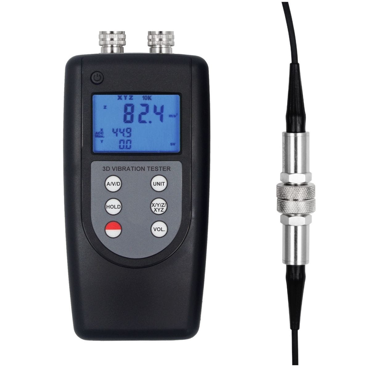 Medidor de Vibrações de Dois Canais - 904 - HOMIS