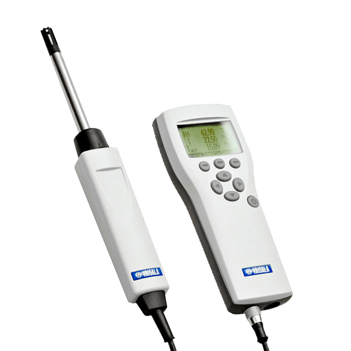 Medidor Portátil de Umidade e Temperatura Termo-Higrômetro - HM70 - sonda HMP75 - HOMIS - Vaisala