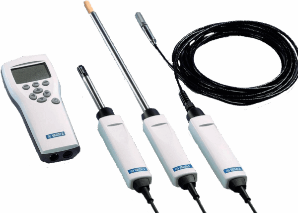 Medidor Portátil de Umidade e Temperatura Termo-Higrômetro - HM70 - sonda HMP77 - HOMIS - Vaisala