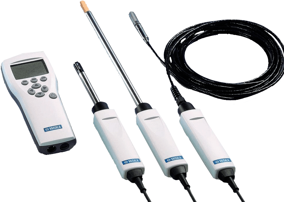 Medidor Portátil de Umidade e Temperatura Termo-Higrômetro - HM70 - sonda HMP75 - HOMIS - Vaisala