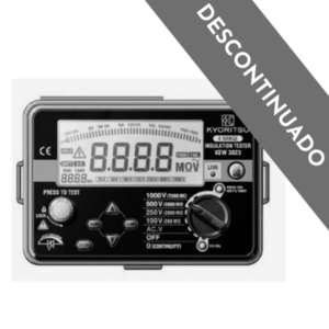 Megôhmetro Analógico e Digital CAT III 600V - 3023 - KYORITSU
