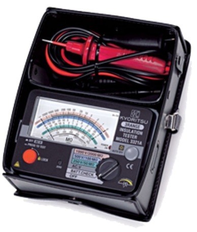 Megôhmetro Analógico e Digital CAT III 600V - 3023 - KYORITSU