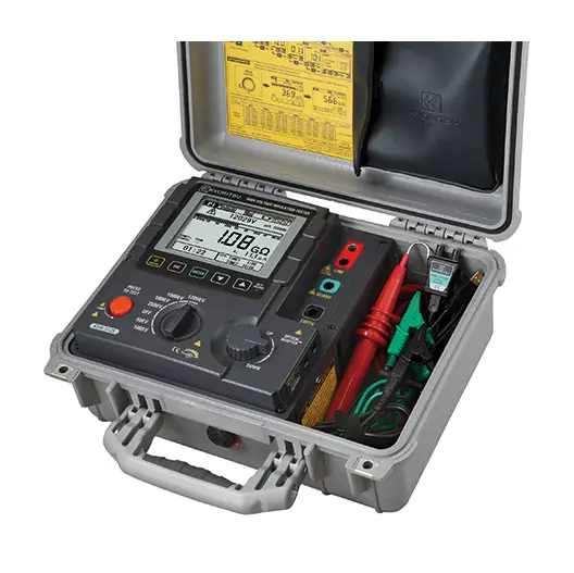 Megôhmetro Digital Medidor de Isolação de Alta Tensão 12KV - 3128 - KYORITSU - H104-313 - HOMIS