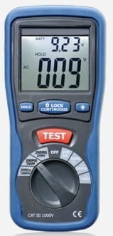Megôhmetro Digital Portátil CAT III 1000V - 550 - HOMIS