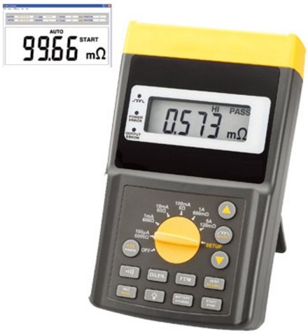 Microhmímetro - Corrente de Teste de 10A RS-232 USB - HMI-272 - HOMIS