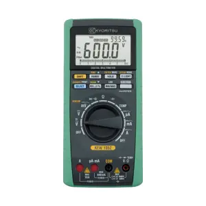 MULTÍMETRO DE ALTA PERFORMANCE E PRECISÃO CAT IV 600V - 1052 - KYORITSU - H104-433 HOMIS