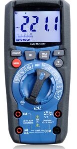 MULTÍMETRO DIGITAL PORTÁTIL CAT IV 600V - HOMIS