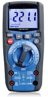 MULTÍMETRO DIGITAL PORTÁTIL CAT IV 600V - HOMIS