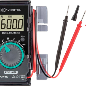 Multímetro Digital Tipo Cartão TRUE RMS  600V AC/DC  CAT III 300V 1019R KYORITSU - H104-893 HOMIS