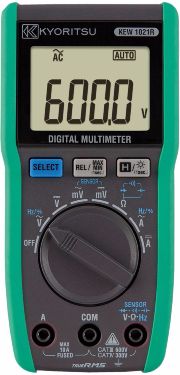 MULTÍMETRO PROFISSIONAL DE ALTA QUALIDADE AC/DC CAT IV 300V - 1021R KYORITSU - H104-894 HOMIS