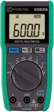 MULTÍMETRO PROFISSIONAL DE ALTA QUALIDADE AC/DC CAT IV 300V - 1021R KYORITSU - H104-894 HOMIS