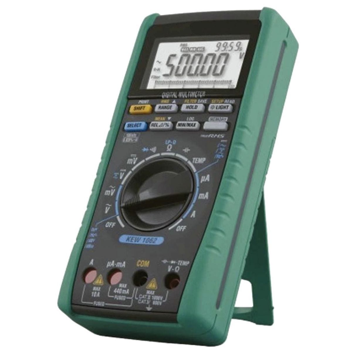 Múltimetro Digital para Manutenção Elétrica Industrial TRUE RMS 1000V 10A