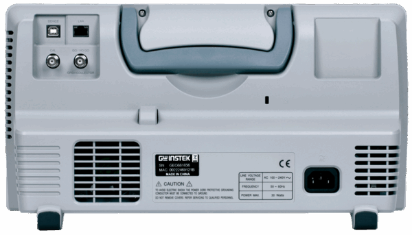 Osciloscópio Digital Banda 200/100/70MHz Com 2 ou 4 Canais e Tela LCD - GDS-2000E - Instek - Homis