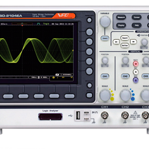 Osciloscópios de Sinais Mistos 200/100/70 MHz com 2 ou 4 Canais Série MSO-2000E
