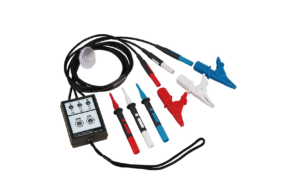 SEQUENCÍMETRO FASÍMETRO PORTÁTIL CAT IV 300V - 8031 F - KYORITSU - HOMIS H104-865