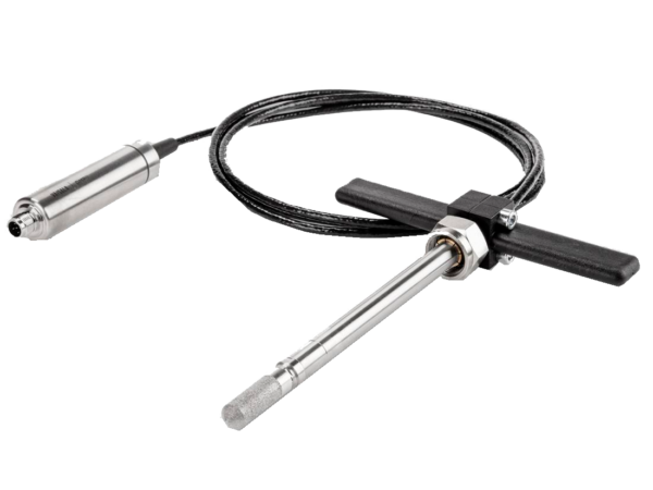 Sonda de Temperatura e Ponto de Orvalho DMP8 Ajuste de Profundidade para Tubulações Pressurizadas - HOMIS - Vaisala