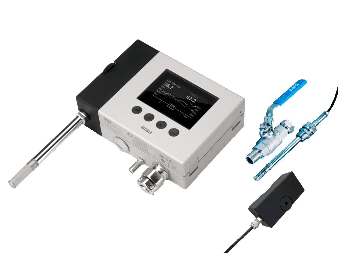 Sonda de Umidade e Temperatura HMT378EX Instrinsicamente Segura para Tubulações Pressurizadas - HOMIS - Vaisala