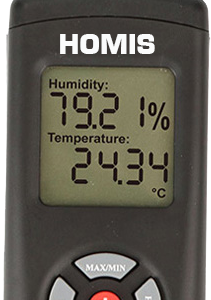 Termo-Higrômetro Digital 0~100% UR  -40 ºC ~ 105 ºC - HOMIS 104D - H307-005