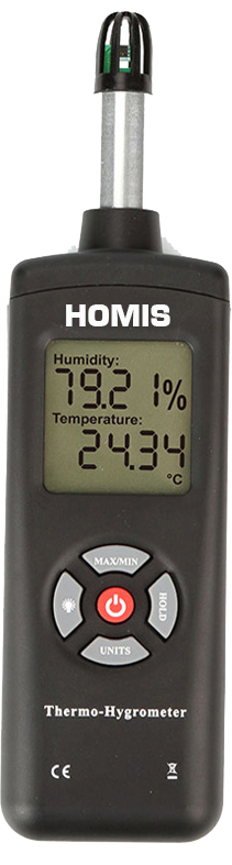 Termo-Higrômetro Digital 0~100% UR  -40 ºC ~ 105 ºC - HOMIS 104D - H307-005