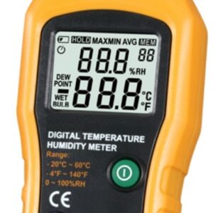 TERMO HIGRÔMETRO DIGITAL PORTÁTIL - 204 - HOMIS