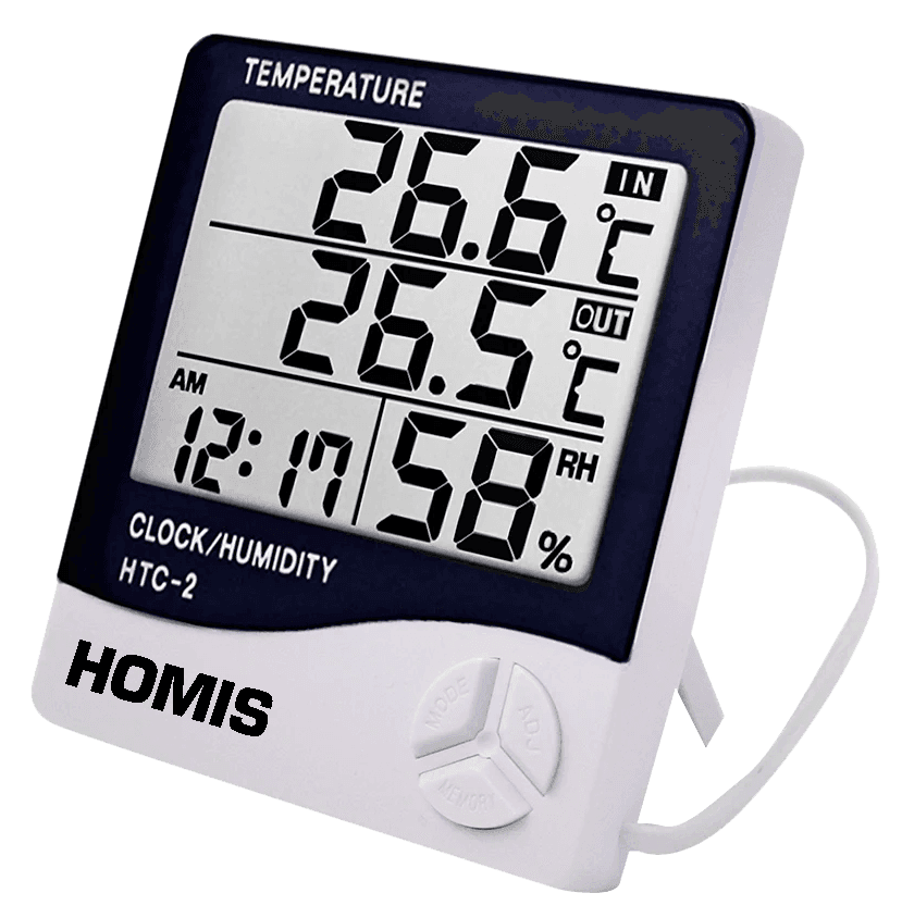 Termohigrômetro Medidor Umidade e Temperatura Interna Externa - HOMIS 302C - H307-018