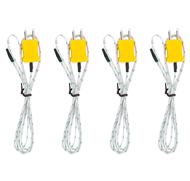 Termômetro Digital 4 Canais Tipo K c/ Escala de -50 ~ 1000 ºC - HOMIS 106D - H307-007