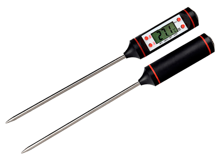 Termômetro Digital para Cozinhas tipo Espeto -50 ~ 300 ºC com Congelamento de Dados - HOMIS FT01 - H307-019