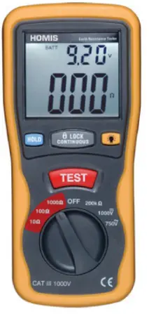 TERRÔMETRO DIGITAL CAT III 1000V  - HRR-455A - HOMIS