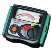 Testador de Isolamento e Continuidade Megometro Analógico com Três Faixas de Teste de Isolação - KYORITSU 3131A - HOMIS H104-213