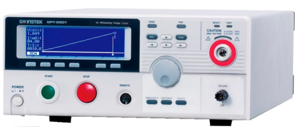 Testador de tensão suportável Hipot AC 500VA AC - GPT-9901A - GW Instek - HOMIS