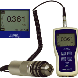 TORQUÍMETRO DIGITAL PORTÁTIL COM SENSOR EXTERNO - SÉRIE FG-7000T - SHIMPO