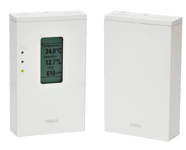 Transmissor CO2+RH+T para montagem em parede GMW94RD para projetos exigentes de HVAC  - HOMIS - Vaisala