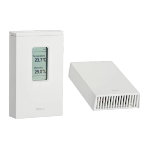 Transmissores de umidade e temperatura da série HMW90 Transmissores de parede de ±1.7% de umidade relativa com um certificado para HVAC exigente