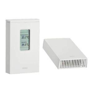 Transmissores de umidade e temperatura da série HMW90 Transmissores de parede de ±1.7% de umidade relativa com um certificado para HVAC exigente
