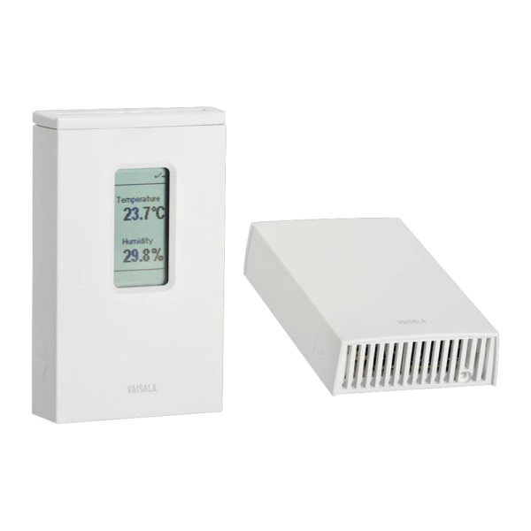 Transmissores de umidade e temperatura da série HMW90 Transmissores de parede de ±1.7% de umidade relativa com um certificado para HVAC exigente