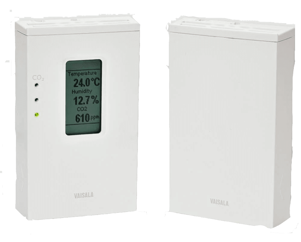 Transmissor Modbus GMW95D CO2+T para projetos exigentes de HVAC e construção ecológica - HOMIS - Vaisala