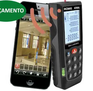 Trena Digital 70M com Bluetooth - HTR-439A - HOMIS