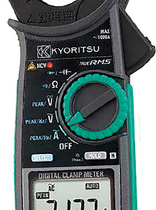 Volt-Amperímetro Digital Tipo Alicate True RMS CAT IV 300V - 2127R KYORITSU