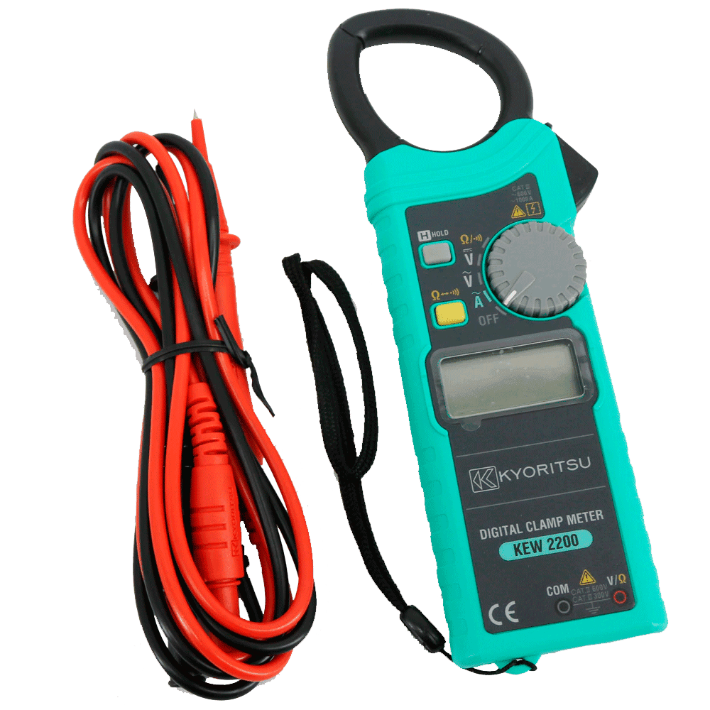 Volt-Amperímetro Tipo Alicate CAT III 300V - 2200 - KYORITSU - H104-866 HOMIS