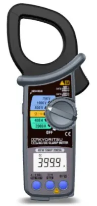 Volt-Amperímetro Tipo Alicate CAT III 600V - 2003A - KYORITSU - H104-153 HOMIS