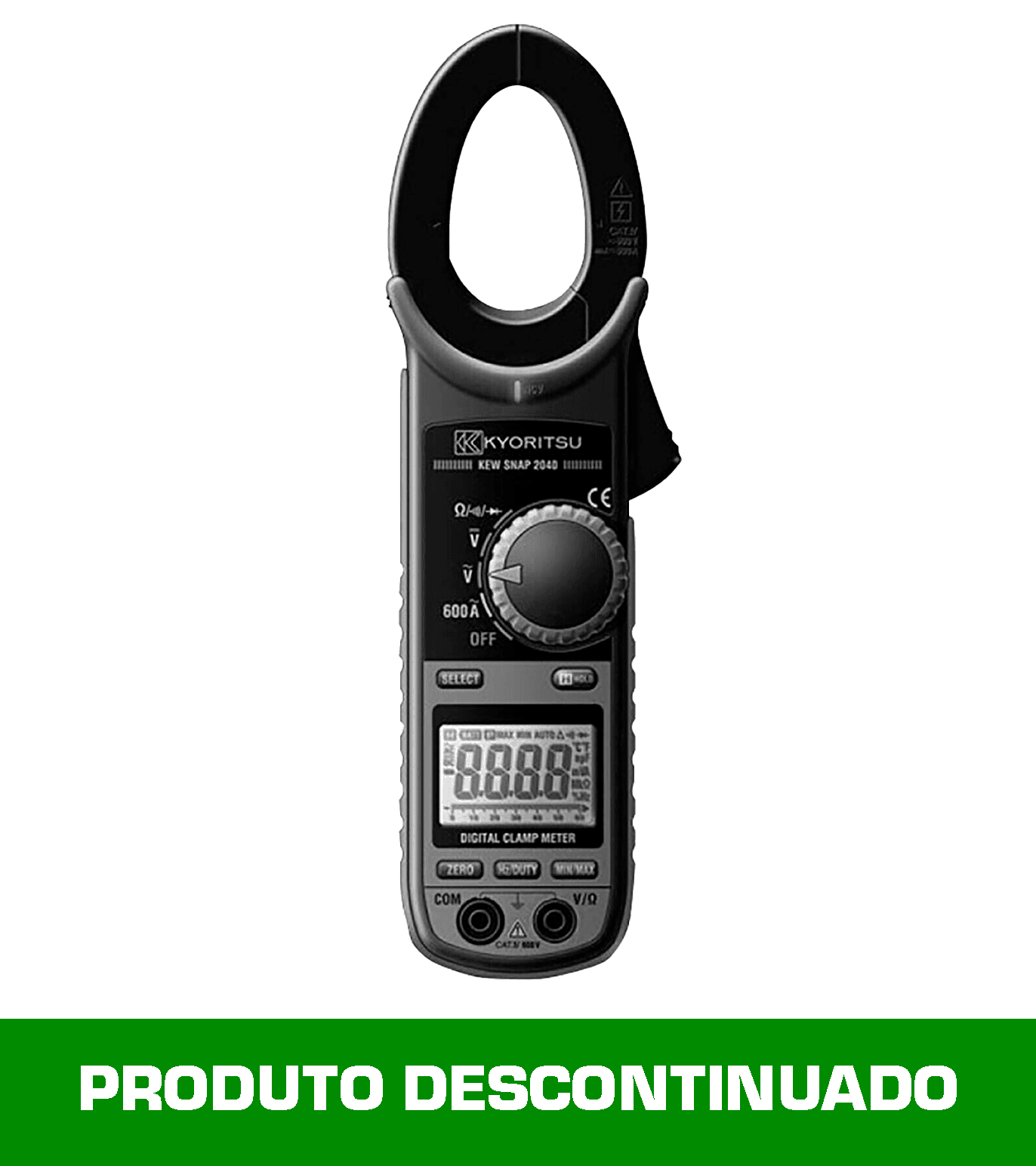 Volt-Amperímetro Tipo Alicate CAT IV 600V - 2040 - H104-286 HOMIS