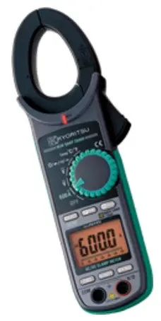 Volt-Amperímetro Tipo Alicate CAT IV 600V - 2046R - KYORITSU