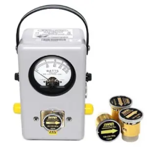 Wattímetro Analógico de Rádio Frequência - 4314C - BIRD 450 kHz a 2